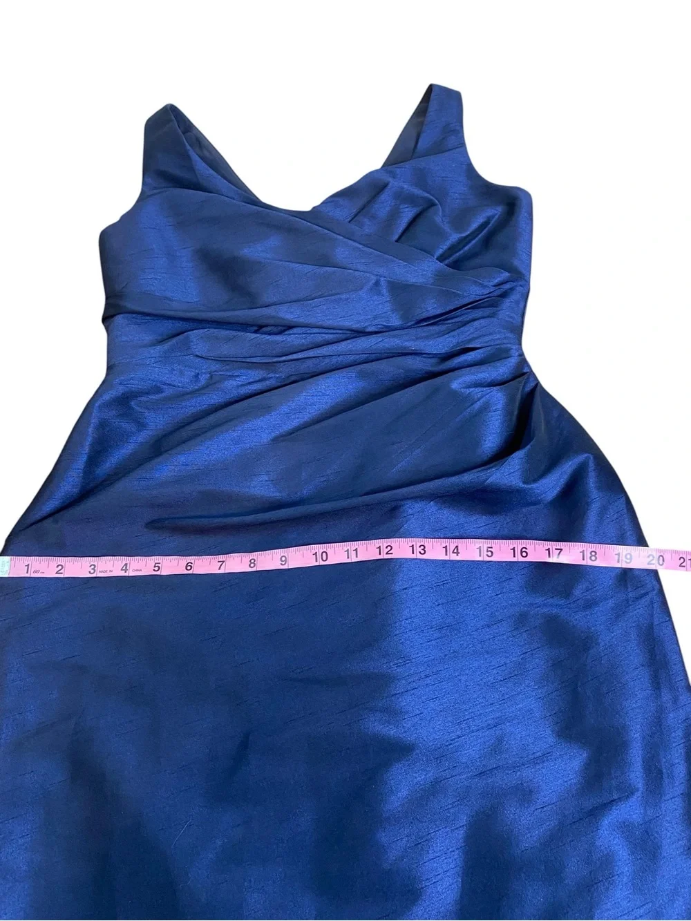 Alfred Sung Dark Blue Evening Dress Women’s Size 10 - Picture 9 of 15